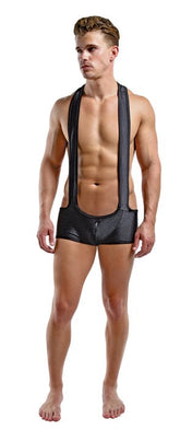 Male Power Soft Stretch Spandex Sling Short - - His Fetish